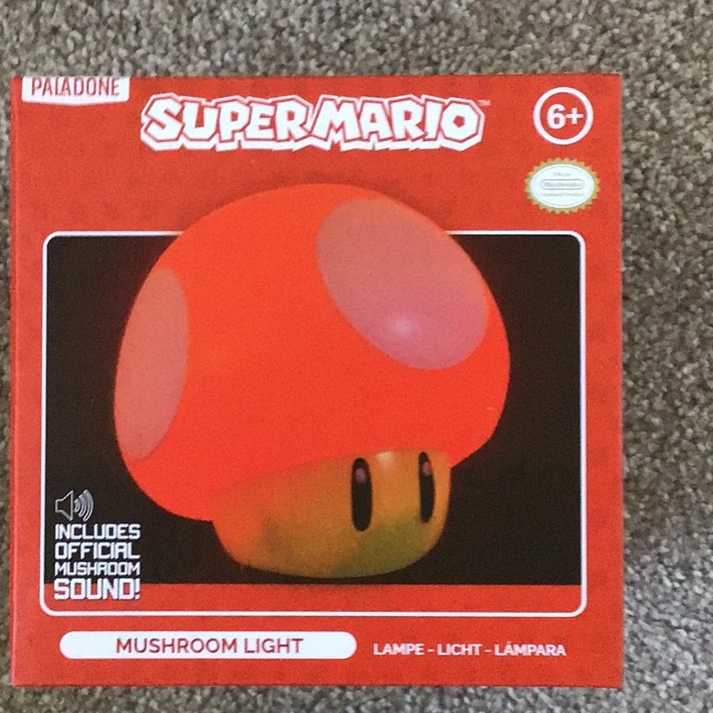 Super Mario Mushroom Light